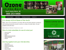 Tablet Screenshot of ozoneofthenorth.com